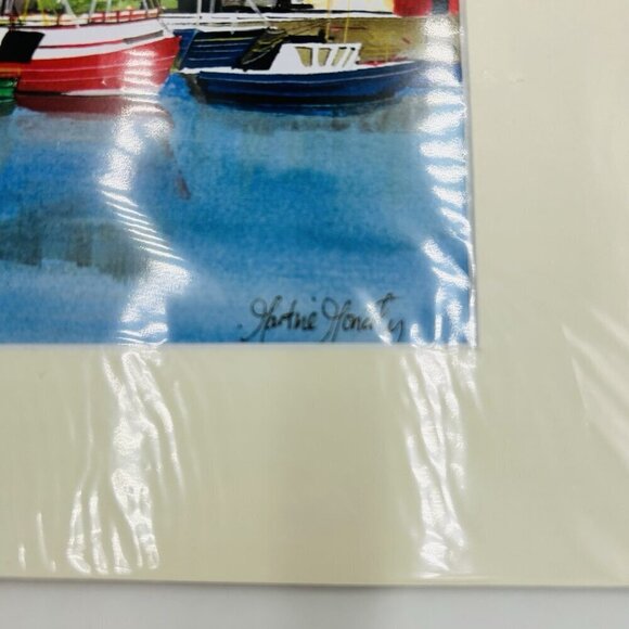 2 Watercolor Prints Martine Moriarty Signed Dingle Ireland Landscapes 7.5"x5" - Picture 8 of 10